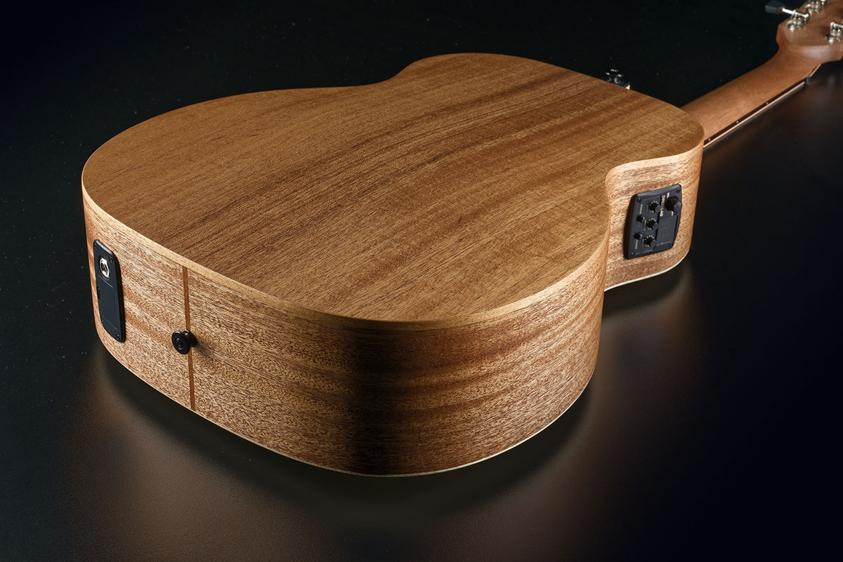 Lag T70te Travel Epicea Khaya Brb - Natural - Guitarra folk - Variation 4