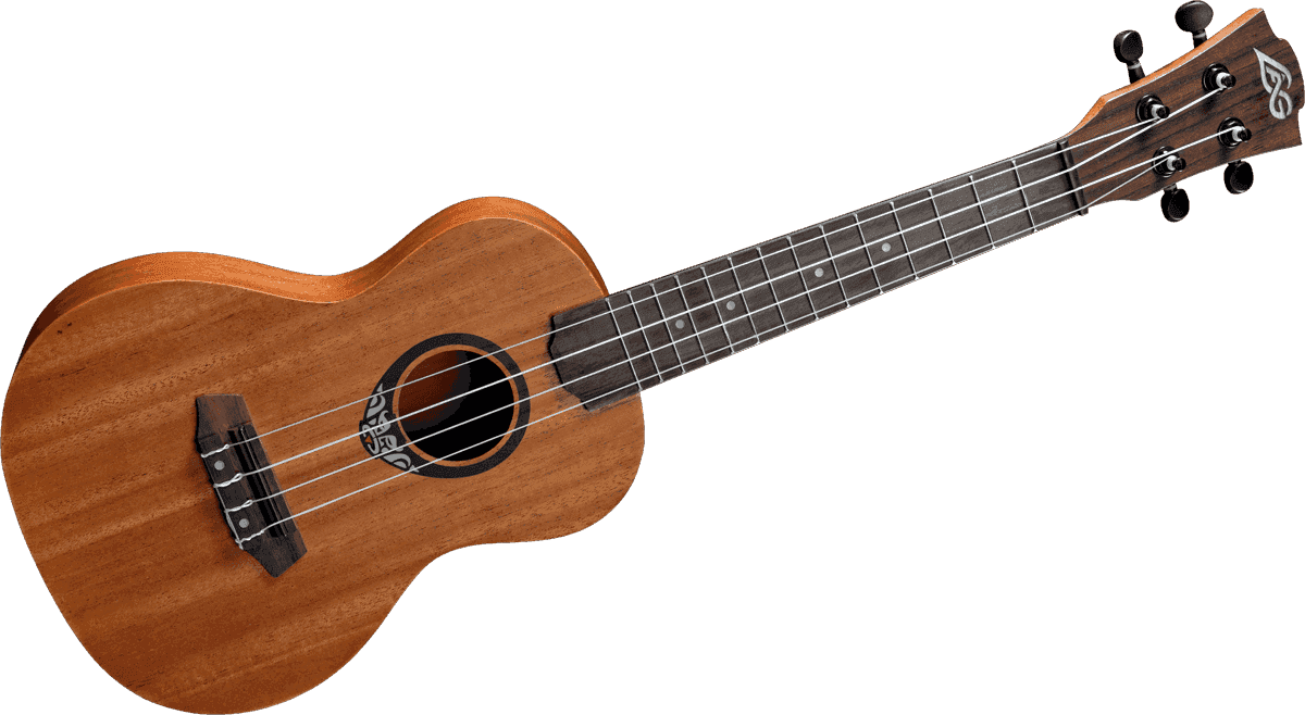 Lag Tku110c Concert Tout Sapele +housse - Ukulele - Variation 1