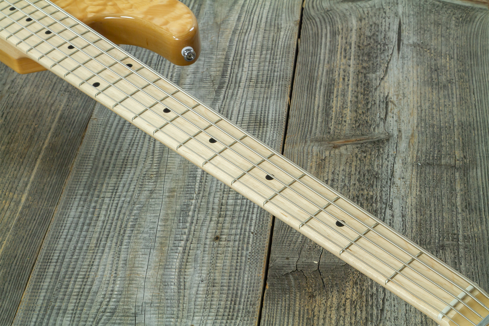 Lakland 55-02 Deluxe Qmt Skyline 5c Active Mn - Bajo eléctrico de cuerpo sólido - Variation 5