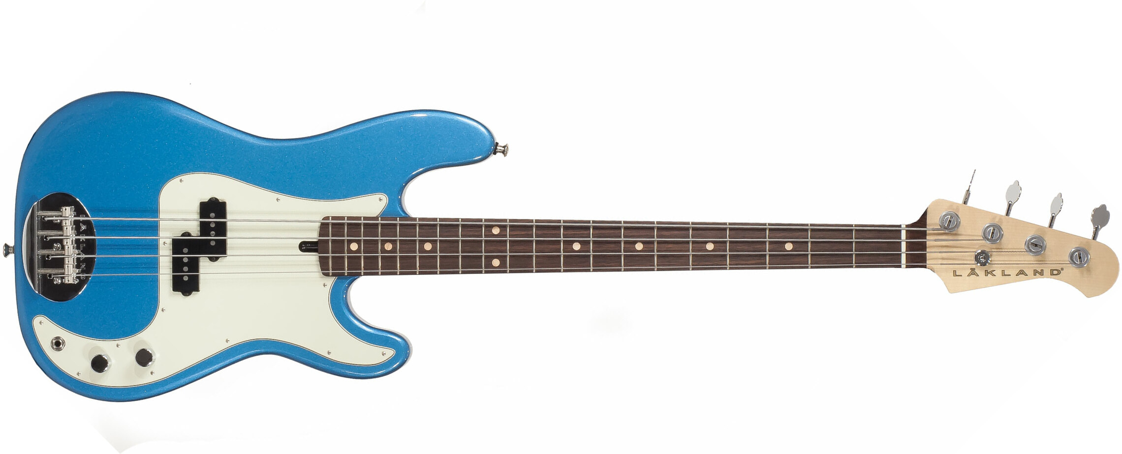 Lakland Adam Clayton 44-64 Usa Signature Precision Bass Rw - Lake Placid Blue - Bajo eléctrico de cuerpo sólido - Main picture