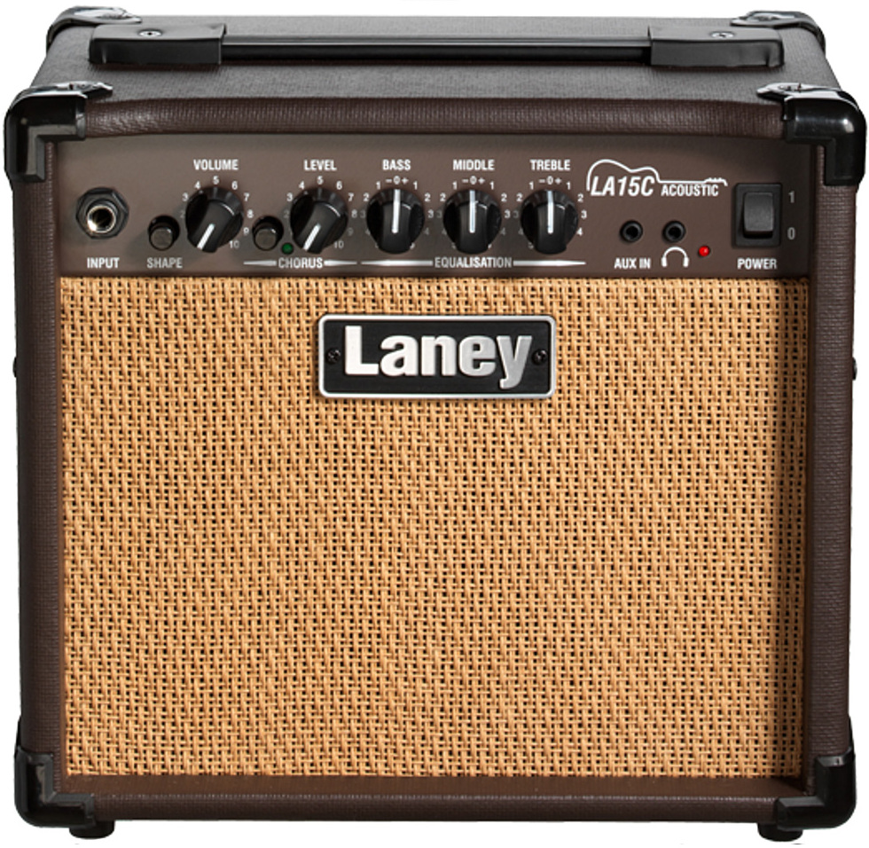 Laney La15c Acoustic Amplifier 15w 2x5 Brown - Combo amplificador acústico - Main picture