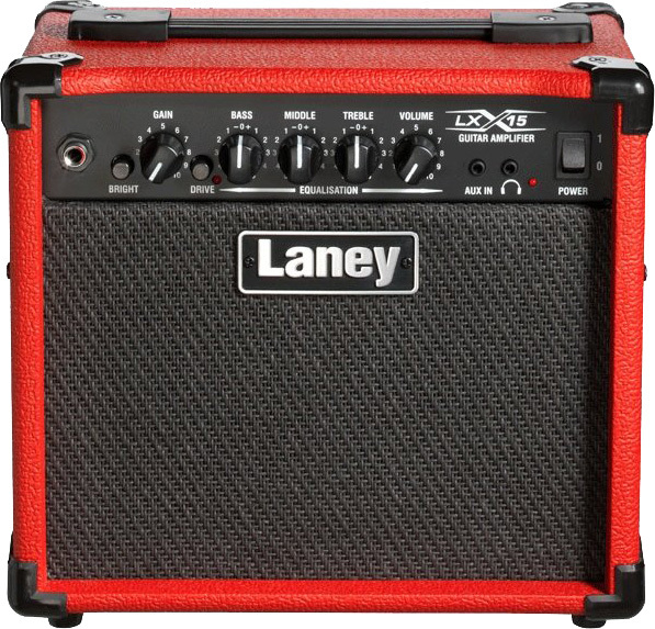 Laney Lx15 15w 2x5 Red 2016 - Combo amplificador para guitarra eléctrica - Main picture
