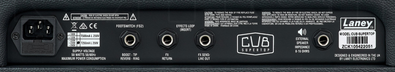 Laney Cub-supertop Head 1/15w - Cabezal para guitarra eléctrica - Variation 3