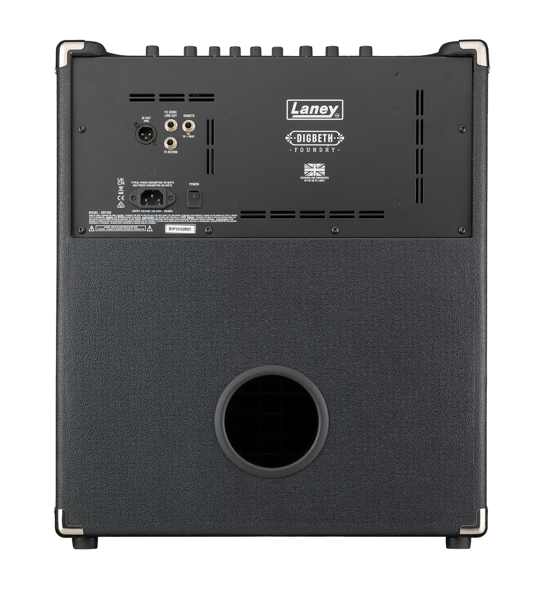 Laney Digbeth Foundry Combo 200w 1x15 - Combo amplificador para bajo - Variation 2