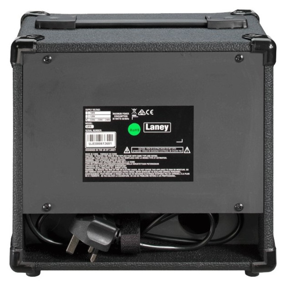 Laney Lx15 15w 2x5 Black - Combo amplificador para guitarra eléctrica - Variation 2