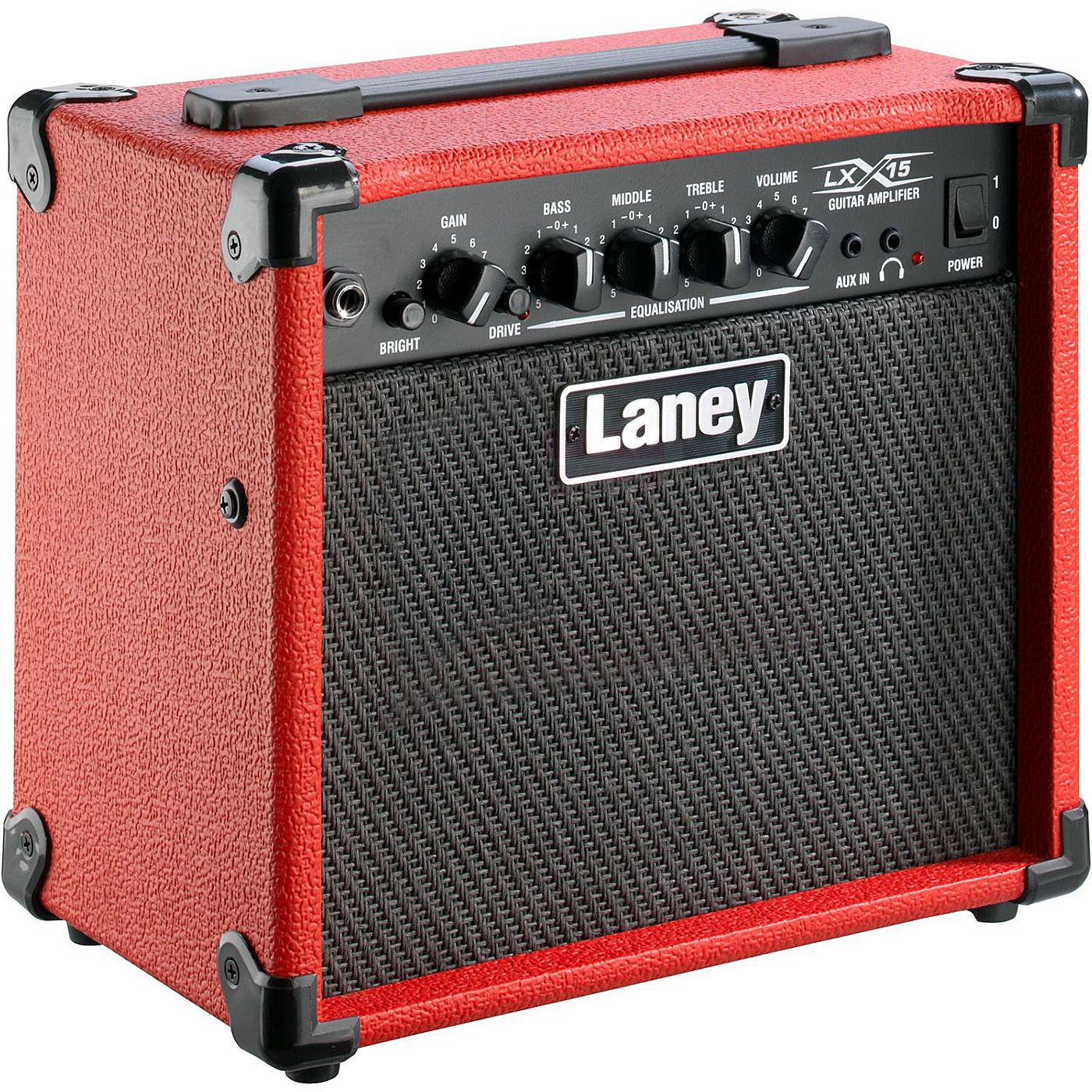 Laney Lx15 15w 2x5 Red 2016 - Combo amplificador para guitarra eléctrica - Variation 1