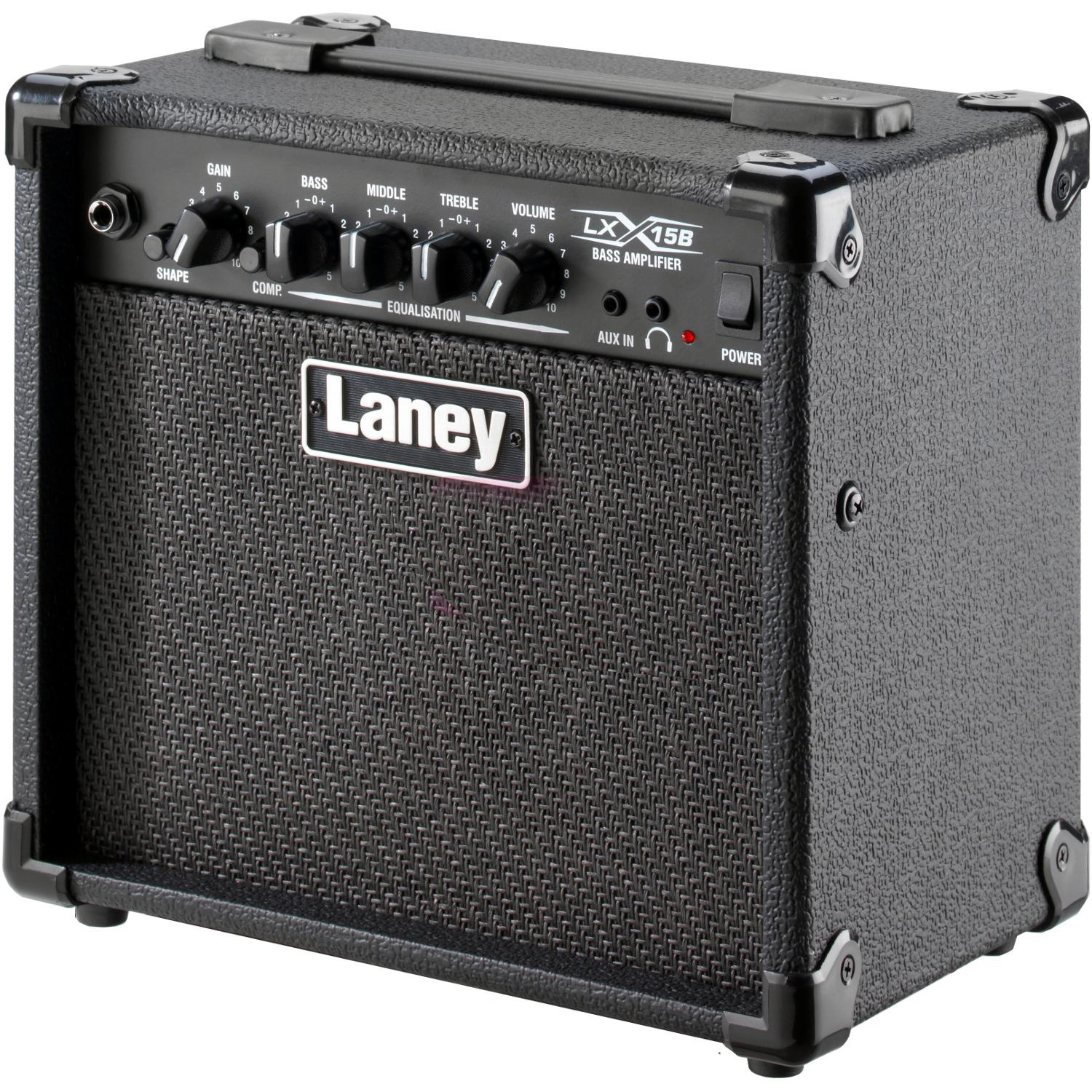 Laney Lx15b 15w 2x5 2016 Black - Combo amplificador para bajo - Variation 1