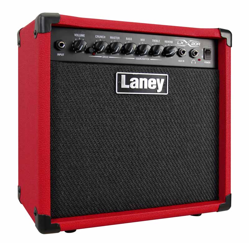 Combo amplificador para guitarra eléctrica Laney LX20R Red