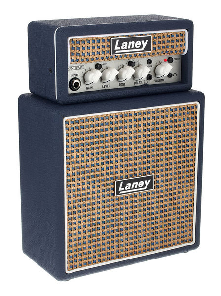 Laney Ministack-lionheart 6w 4x3 Blue - Mini amplificador para guitarra - Variation 1