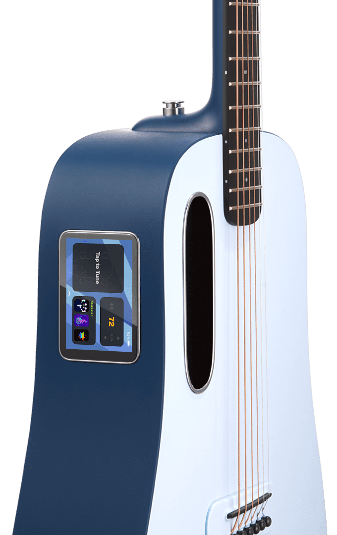 Lava Music Blue Lava Touch +airflow Bag - Ice Blue - Guitarra electro acustica - Variation 1