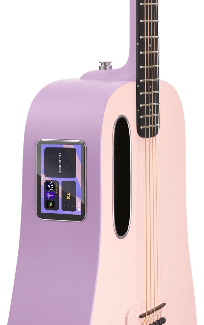 Lava Music Blue Lava Touch +airflow Bag - Coral Pink - Guitarra electro acustica - Variation 1