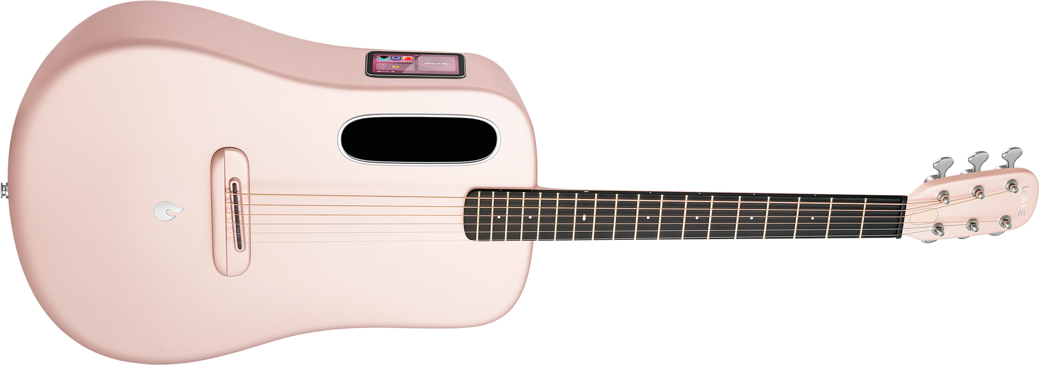 Lava Music Lava Me 4 Carbon 38 +space Bag - Pink - Guitarra acústica de viaje - Main picture