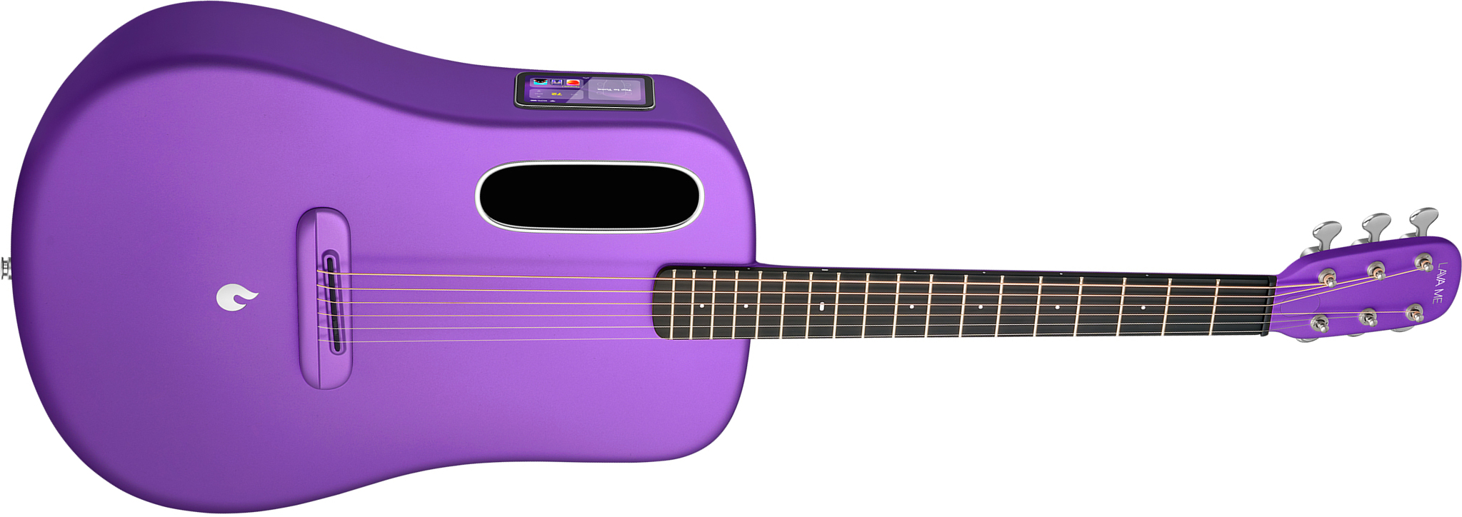 Lava Music Lava Me 4 Carbon 38 +space Bag - Purple - Guitarra folk - Main picture