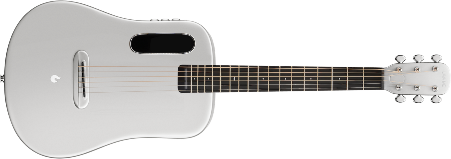 Lava Music Me Air Cabon 36 + Airflow Case - Silver - Guitarra folk - Main picture