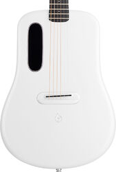 Guitarra acústica de viaje Lava music Lava ME 4 Carbon 36 +Airflow Bag - White