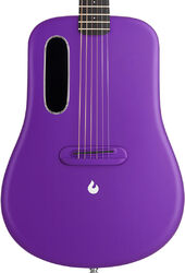 Guitarra acústica de viaje Lava music Lava ME 4 Carbon 36 +Airflow Bag - Purple