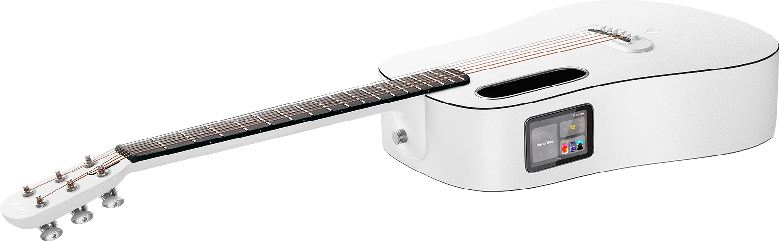 Lava Music Lava Me Play 36 +lite Bag - Sail White - Guitarra acústica de viaje - Variation 1