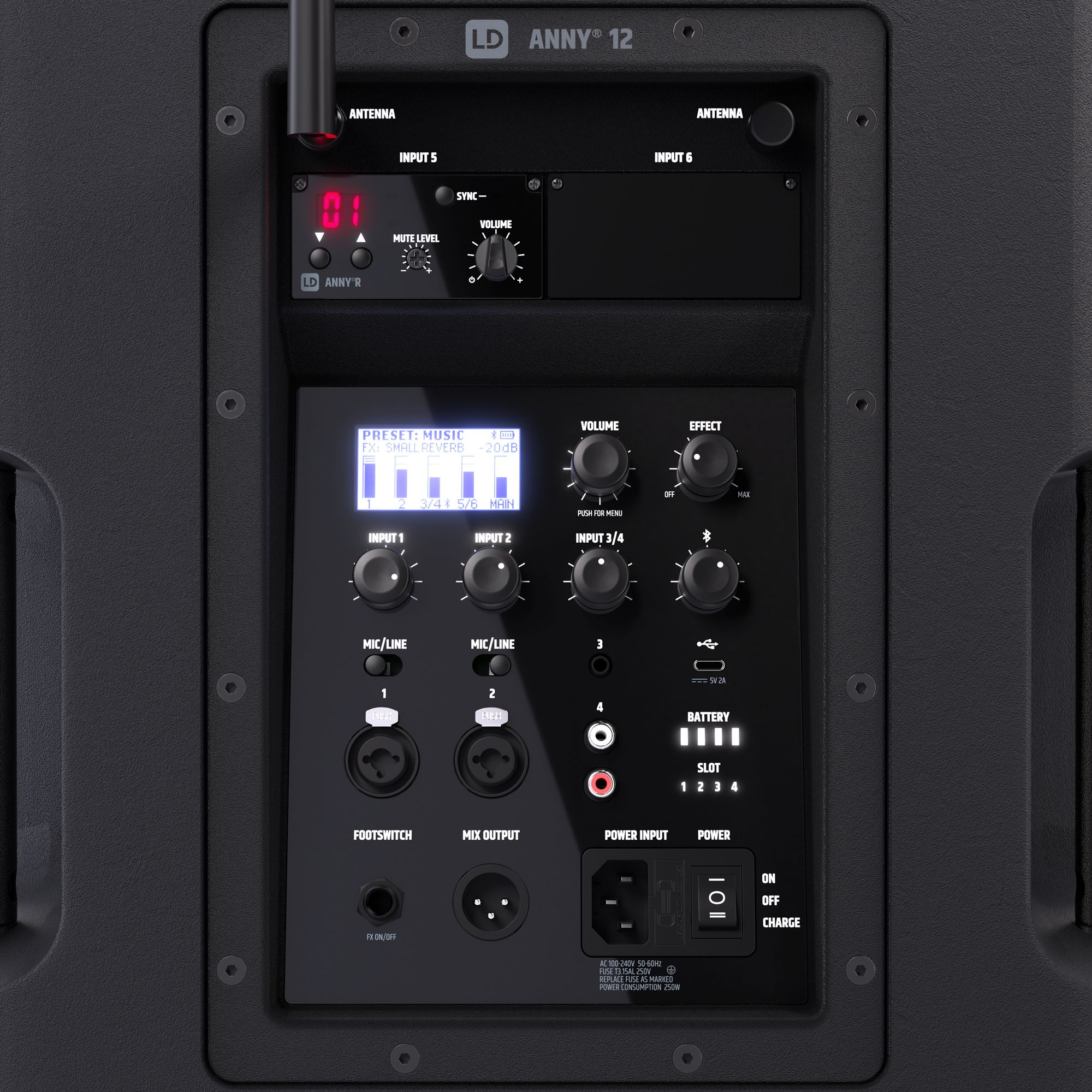 Ld Systems Anny 12 Bph B6 - Sistema de sonorización portátil - Variation 7