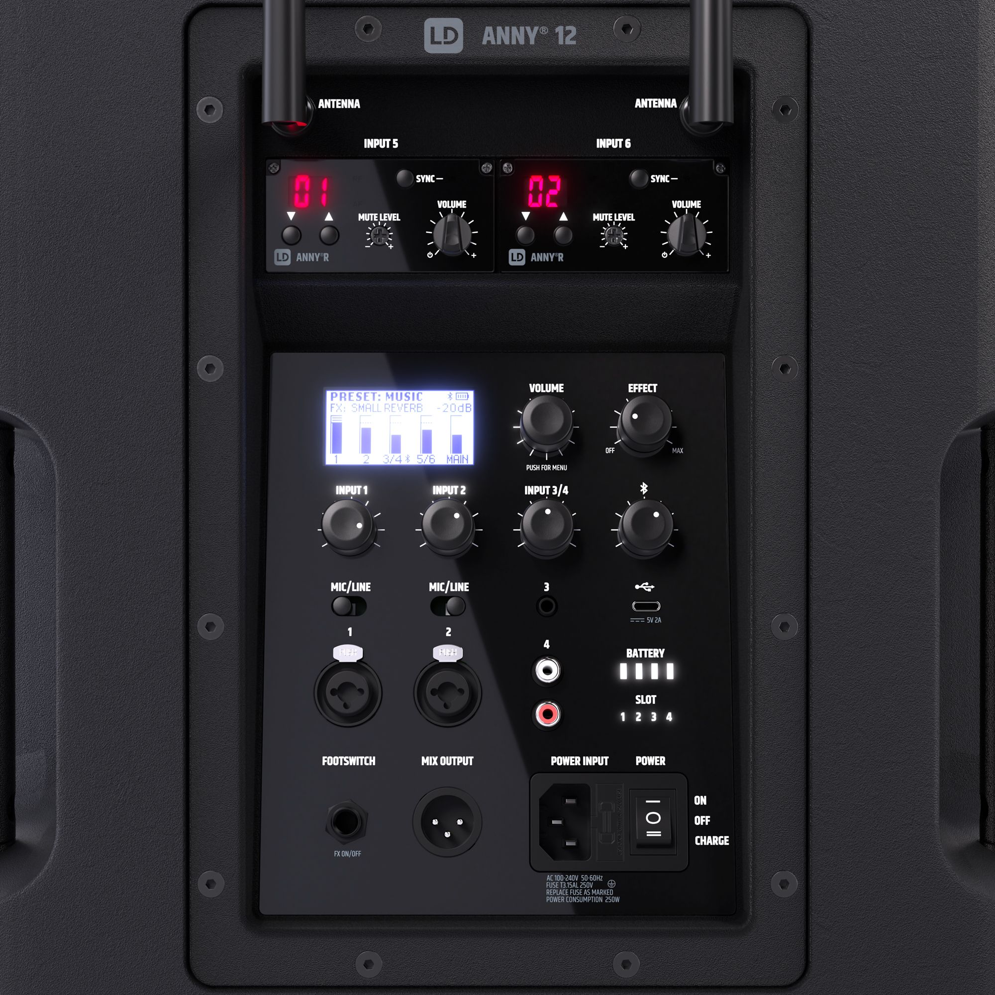 Ld Systems Anny 12 Hbh2 B6 - Sistema de sonorización portátil - Variation 19