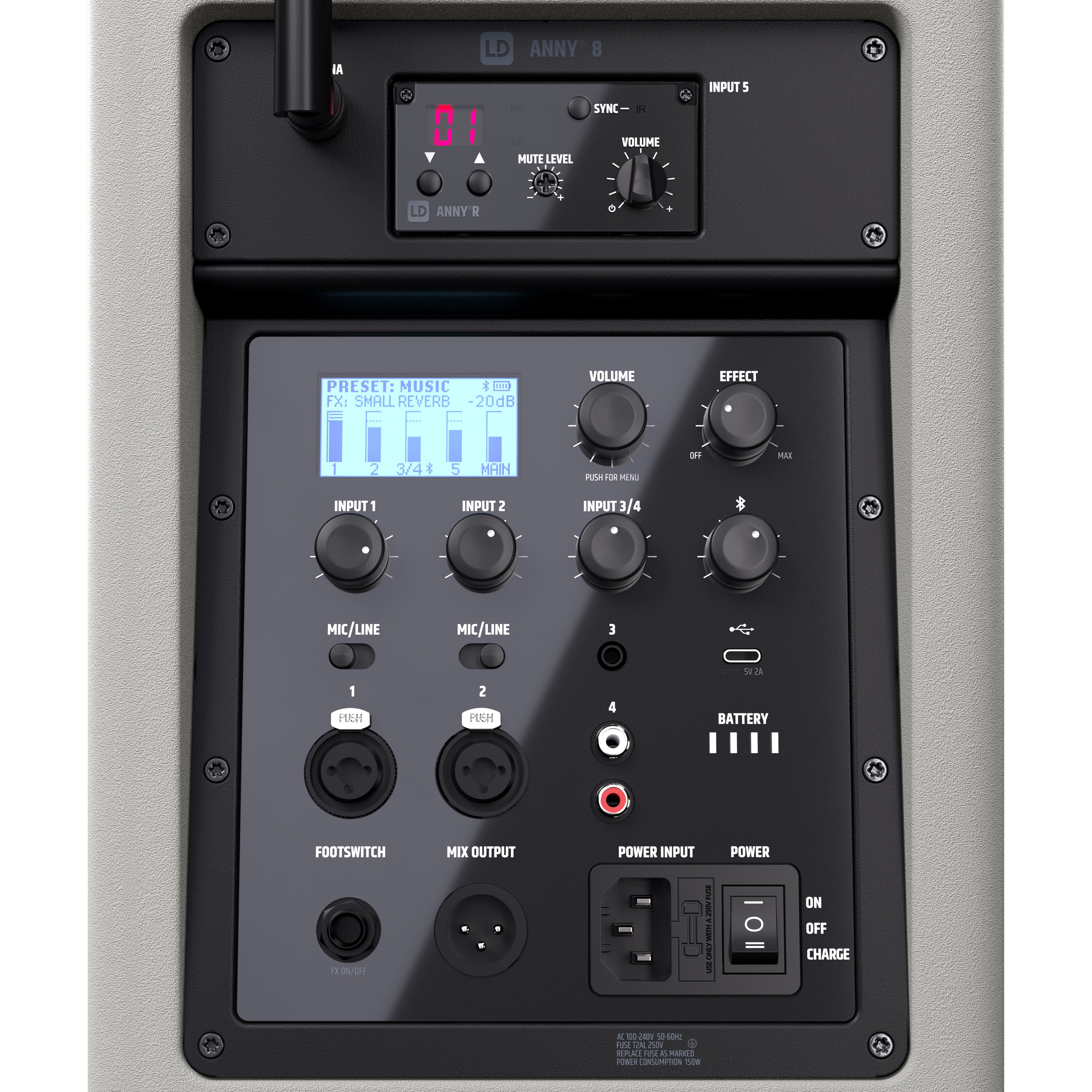Ld Systems Anny 8 Bph B6 G - Altavoz activo - Variation 5