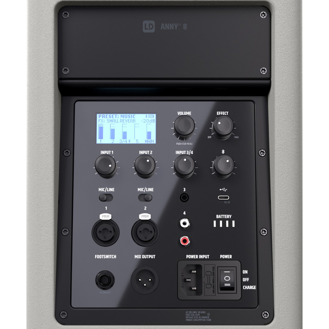 Ld Systems Anny 8 G - Sistema de sonorización portátil - Variation 5