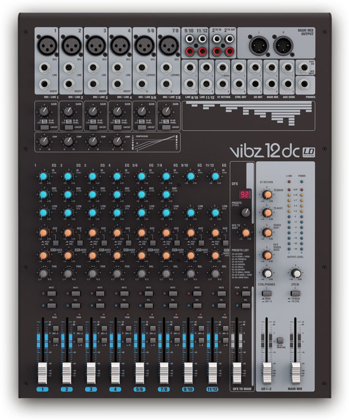 Ld Systems Vibz 12 Dc - Mesa de mezcla analógica - Main picture