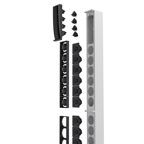 Ld Systems Maui44g3 All-in-one Array System White - Sistemas columna - Variation 13