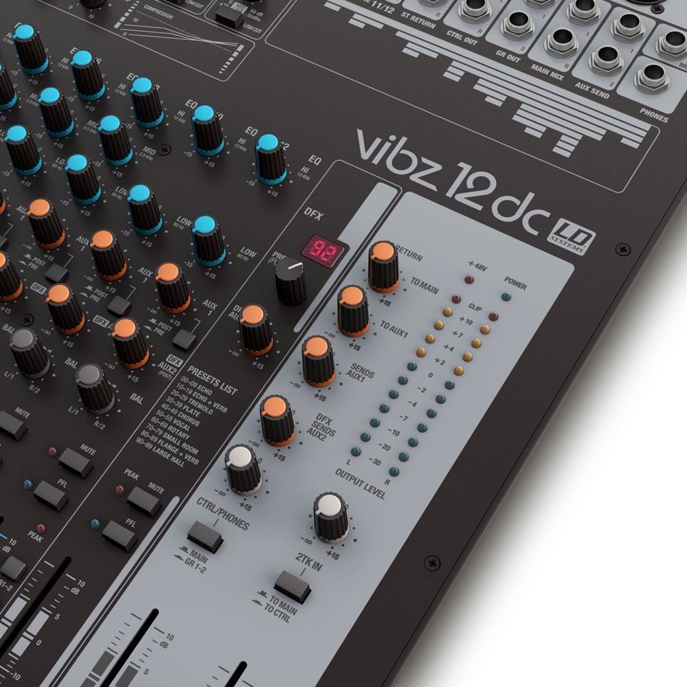 Ld Systems Vibz 12 Dc - Mesa de mezcla analógica - Variation 4