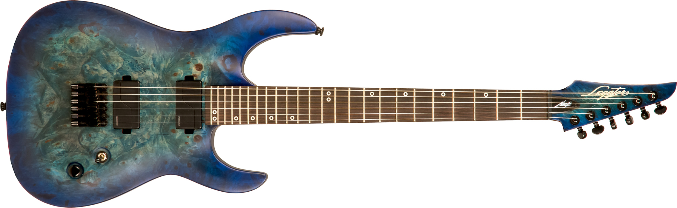 Legator Ninja N6x 2020 Hh Fishman Fluence Ht Eb - Air - Guitarra electrica metalica - Main picture