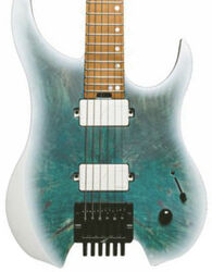 Guitarra electrica metalica Legator Ghost G6OD - Arctic blue