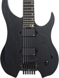 Guitarra electrica metalica Legator Ghost Performance G6FP - Stealth black
