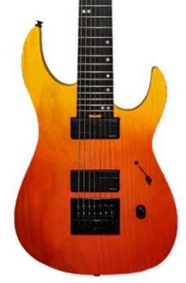 Guitarra eléctrica barítono  Legator Ninja Performance N7EP - Cali sunset