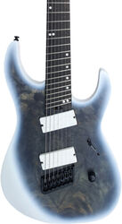 Multi-scale guitar Legator Ninja Overdrive N7FOD - Black ice