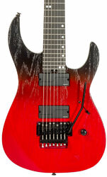 Guitarra eléctrica de 7 cuerdas Legator Ninja N7FR - Crimson