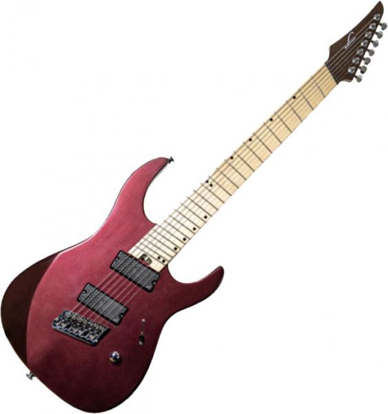 Multiscale guitar Legator Ninja N7FS solar eclipse rojo