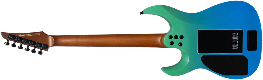 Legator Ninja N6ep Performance 2h Fishman Fluence Modern Ht Ric - Pacific Aqua - Guitarra electrica metalica - Variation 1