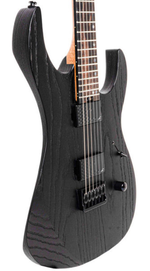 Legator Ninja N6p Performance Hh Ht Rw - Satin Stealth Black - Guitarra eléctrica con forma de str. - Variation 2