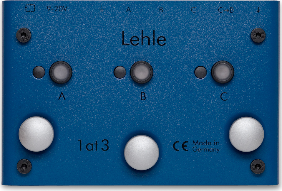 Lehle 1at3 Sgos Switcher 1 Entree 3 Sorties - Pedalera de control - Main picture