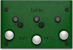 Pedalera de control Lehle 3AT1 SGOS SWITCHER 3 ENTREES 2 SORTIES