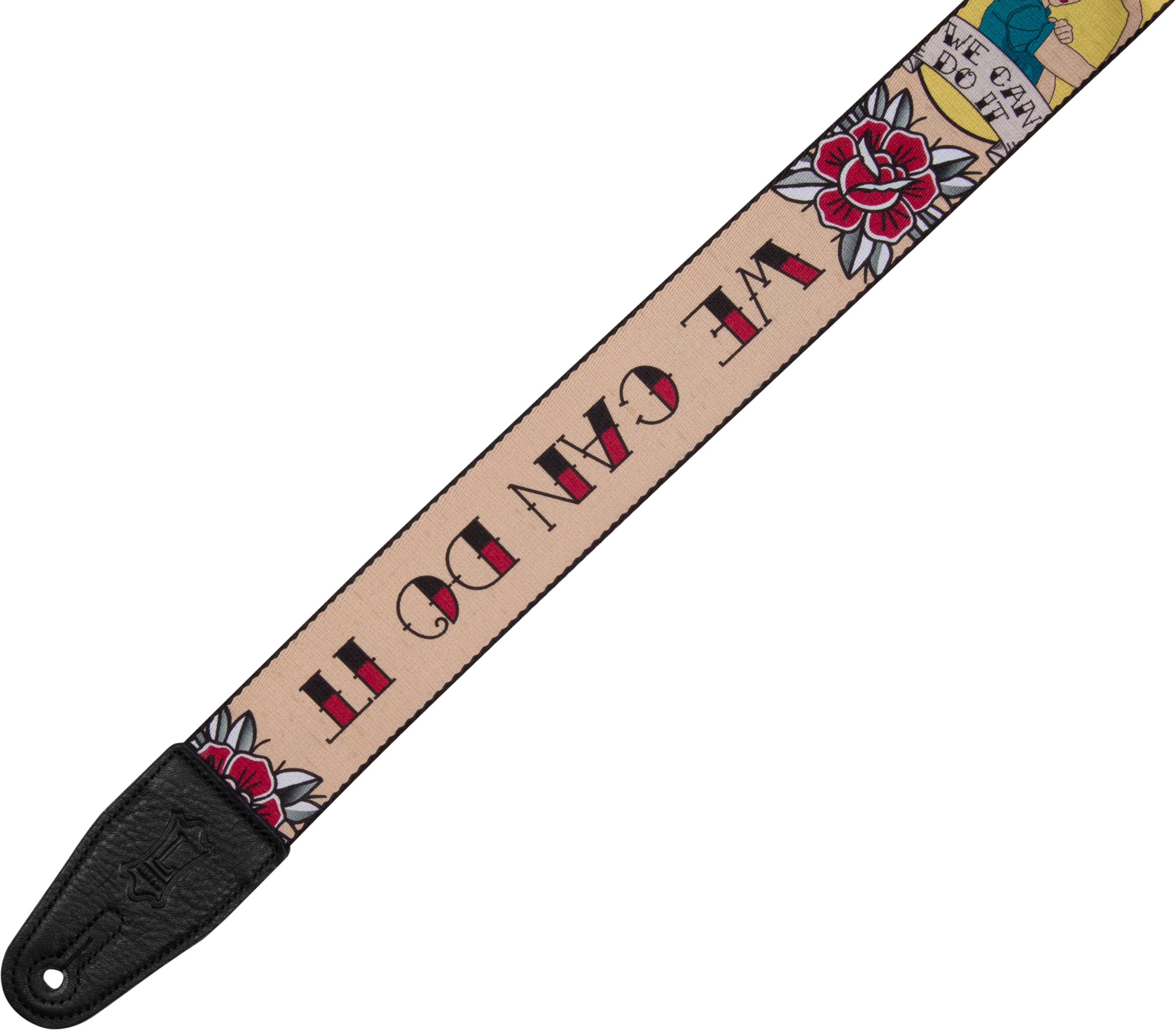 Levy's 5cm Polyester Embout Cuir Avec Motifs - Design 125 - Accesorios para Otros instrumentos de cuerda - Variation 2