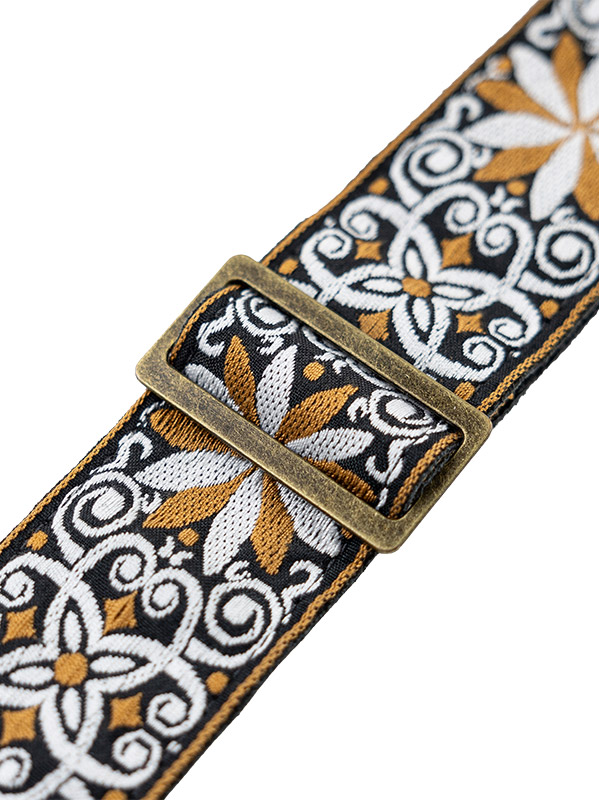 Levy's Courroie Tissu Avec Motifs Hootenany, 4 Portes Mediators, 5 Cm - Design 13 - Correa - Variation 1