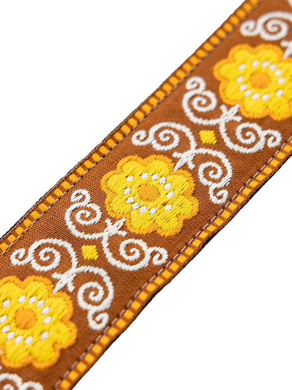 Levy's Courroie Tissu Avec Motifs Hootenany, 4 Portes Mediators, 5 Cm - Design 27 - Correa - Variation 1