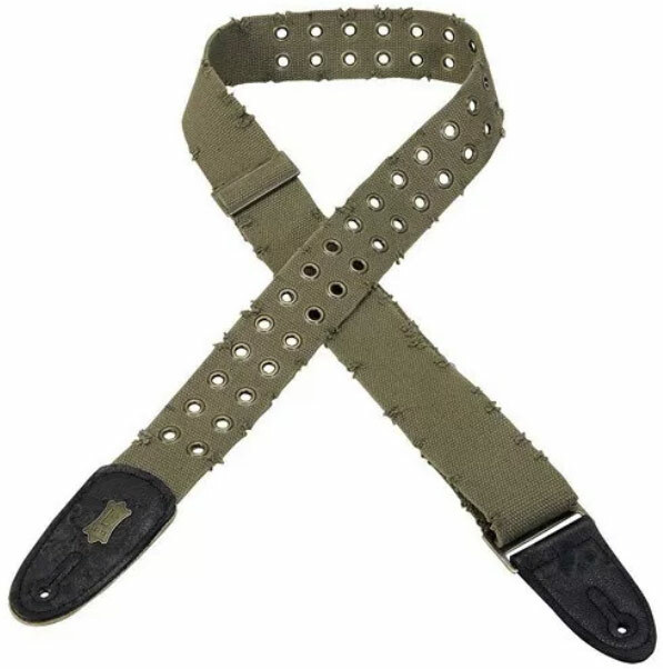 Levy's Mc8twey-grn Cotton Guitar Strap 2inc - Correa - Main picture