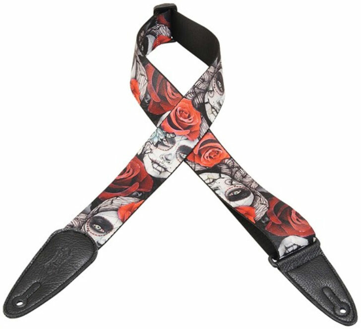 Levy's Mpds2-rr Polyester Guitar Strap 2inc - Correa - Main picture