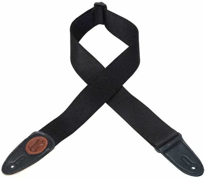 Levy's Mss8-blk-xl Soft-hand Polypropylene Guitar Strap - Correa - Main picture