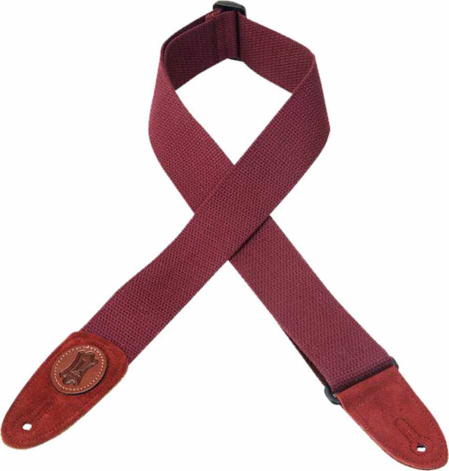 Levy's Mssc8-brn Cotton Guitar Strap 2inc - Correa - Main picture