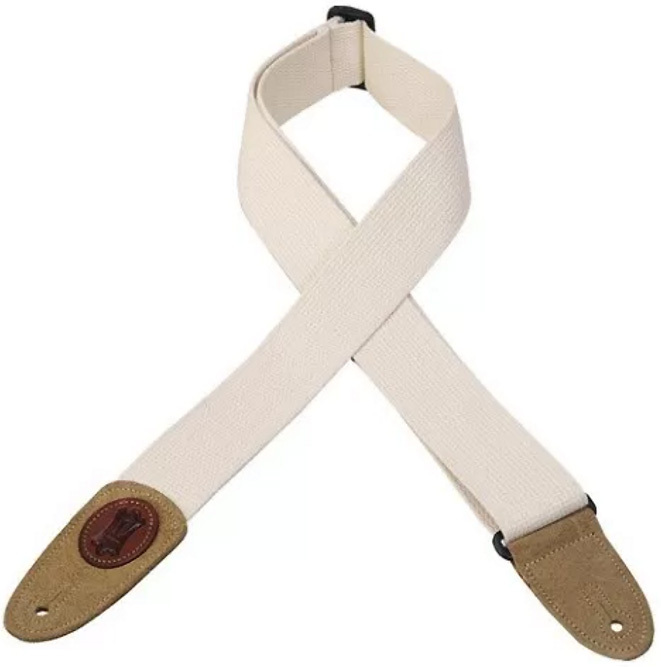 Levy's Mssc8-nat Cotton Guitar Strap 2inc. - Correa - Main picture