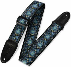 Correa Levy's 5 cm wide jacquard guitar strap - Design 004