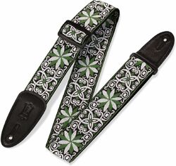 Correa Levy's 5 cm wide jacquard guitar strap - Design 011