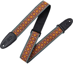 5 cm wide jacquard guitar strap - Design 026